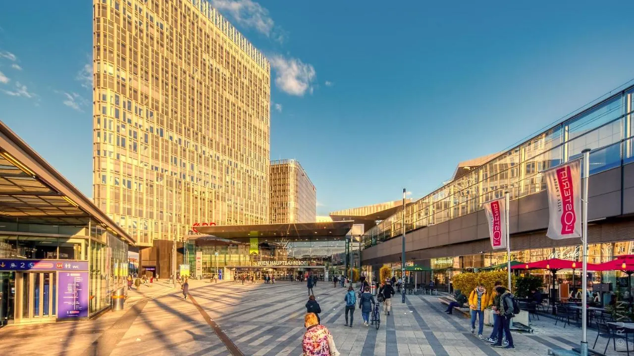 וינה Perfect For Long Term Stay, Two Min To Hauptbahnhof, 18 דירה